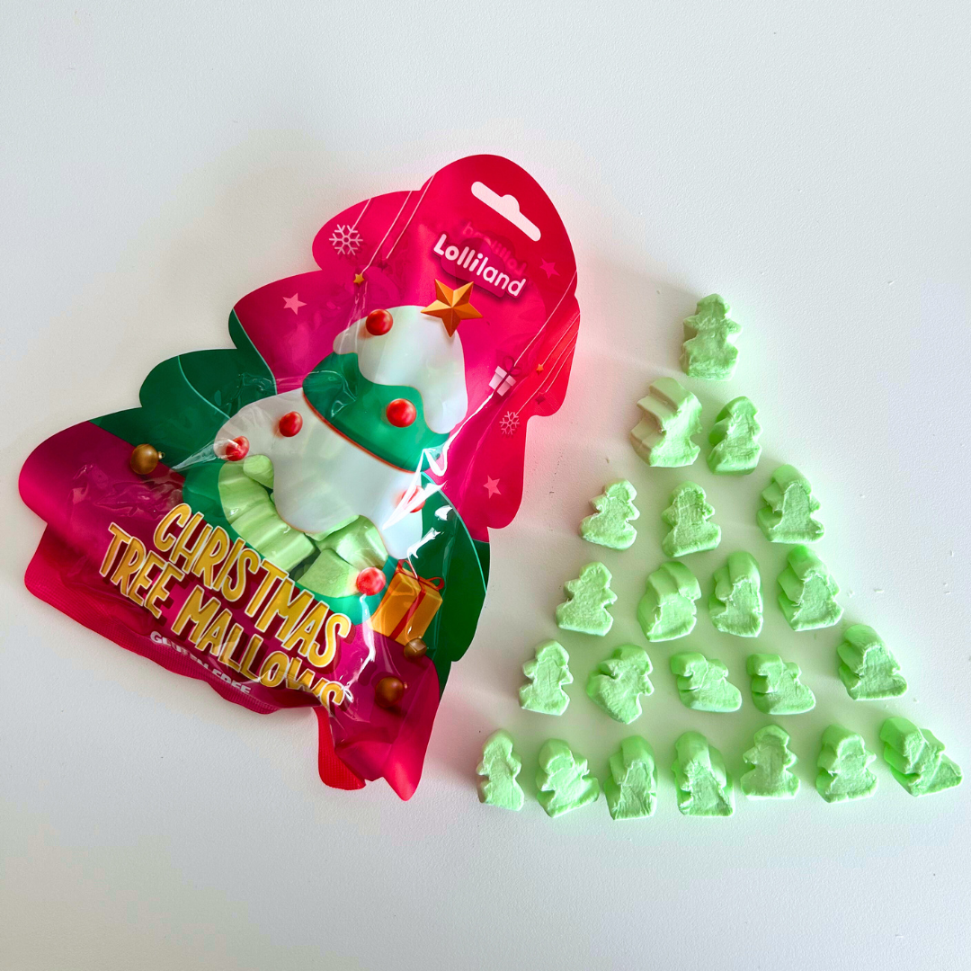 Christmas Tree Marshmallow Bag