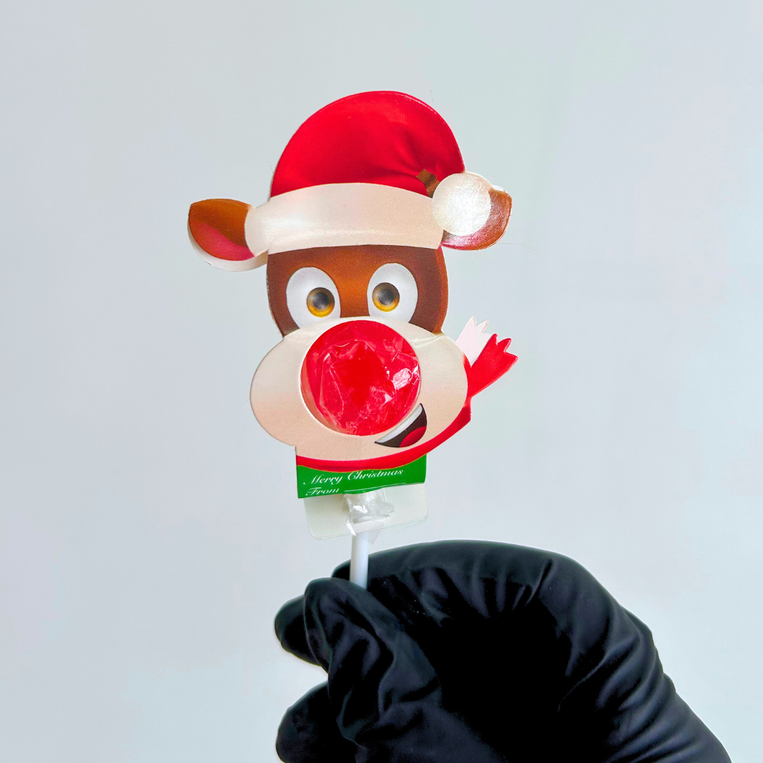 Reindeer Pop Tag Lollipops (Bag of 5)