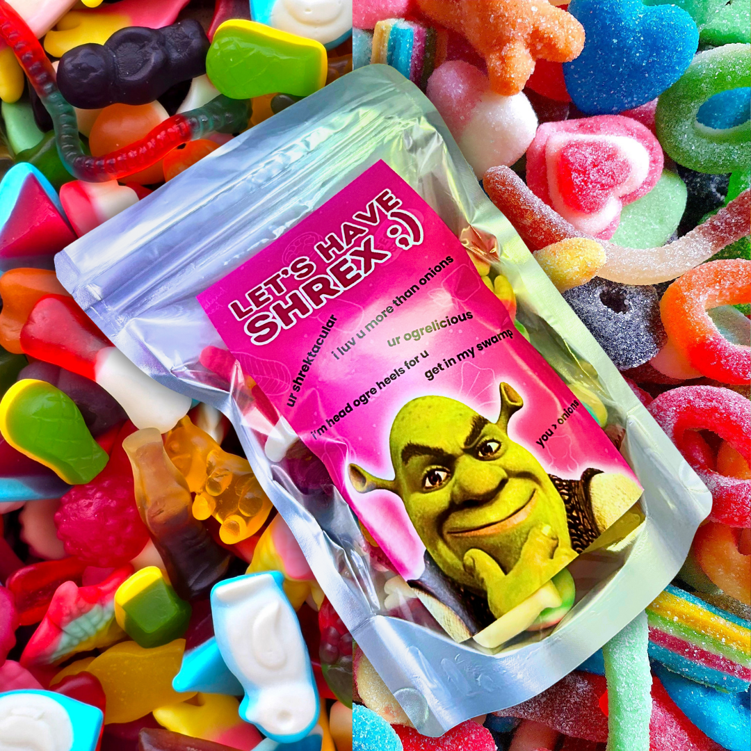 Shrek - Pick Up Line Lolly Bag