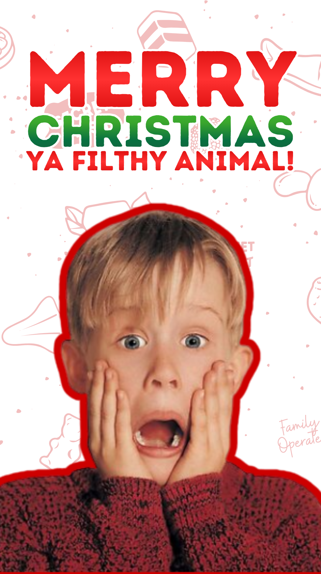 Home Alone Lolly Bag