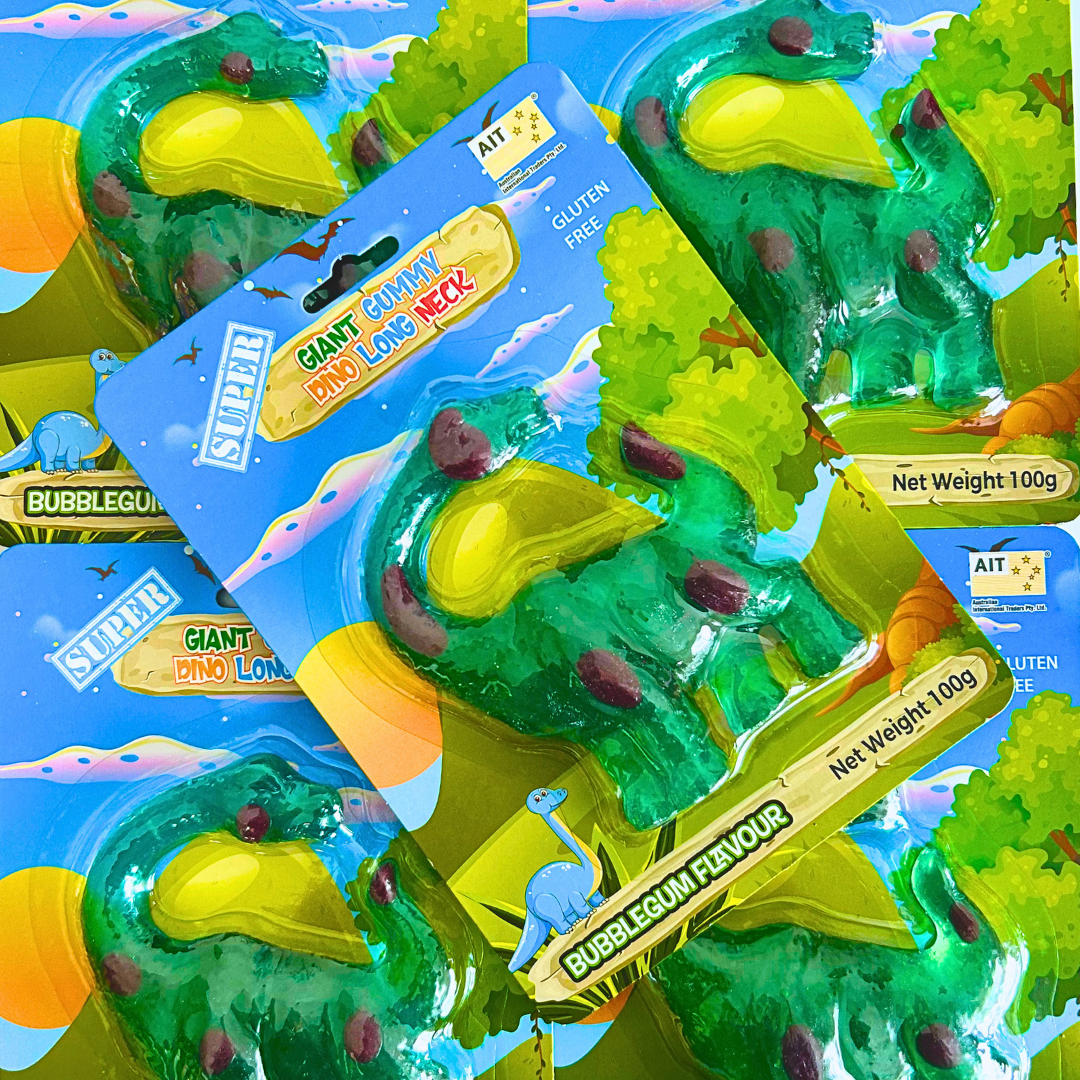 Super Gummy Dinosaur - Pik n Mix Lollies NZ