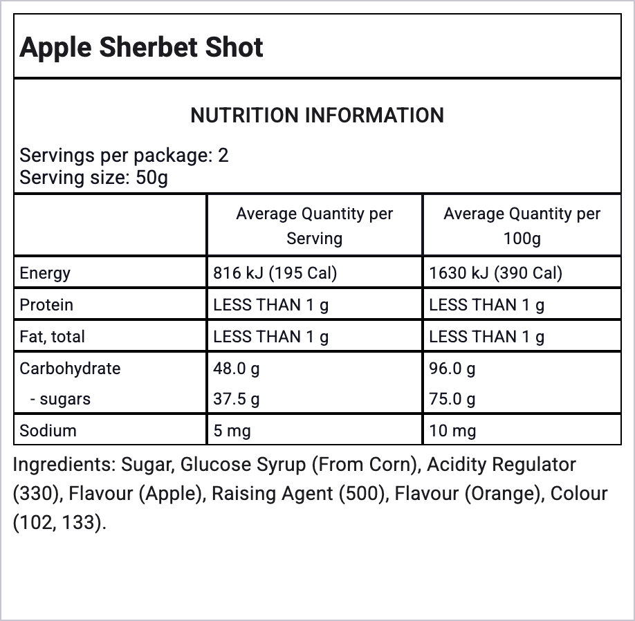 Ingredients Image