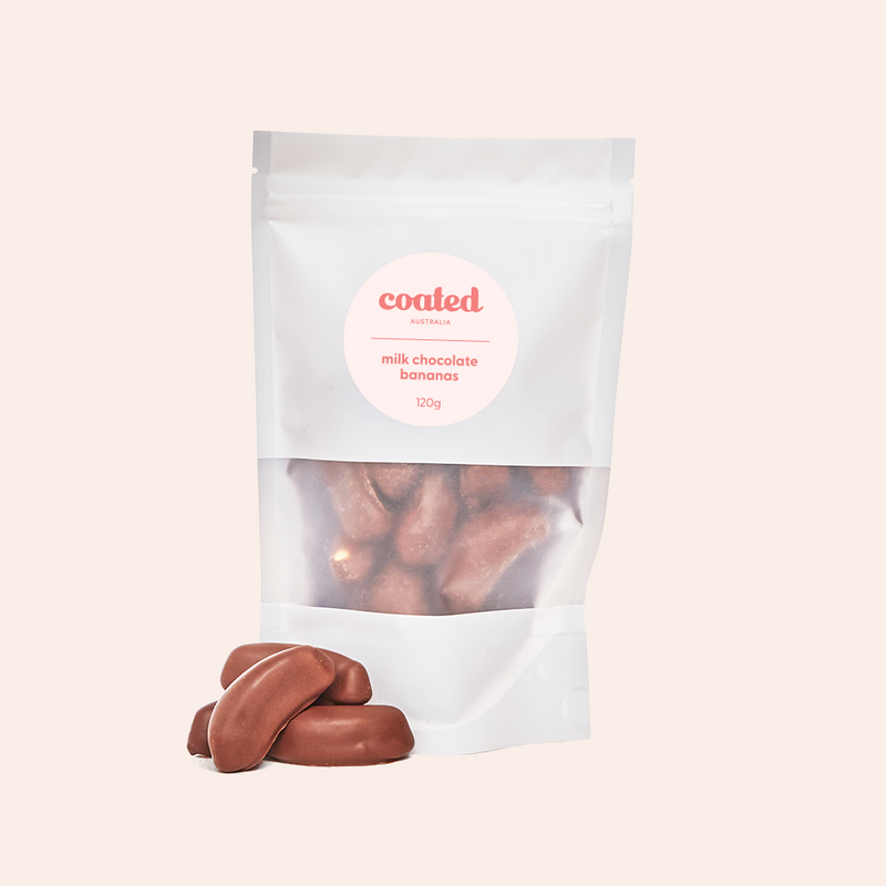 Milk Chocolate Bananas - Pik n Mix Lollies NZ