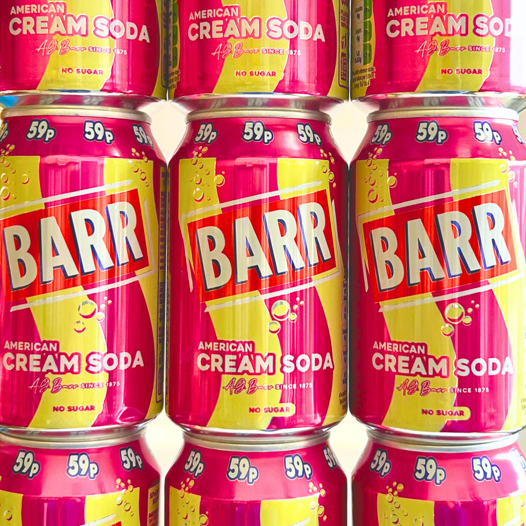 Barr American Cream Soda - Pik n Mix Lollies NZ