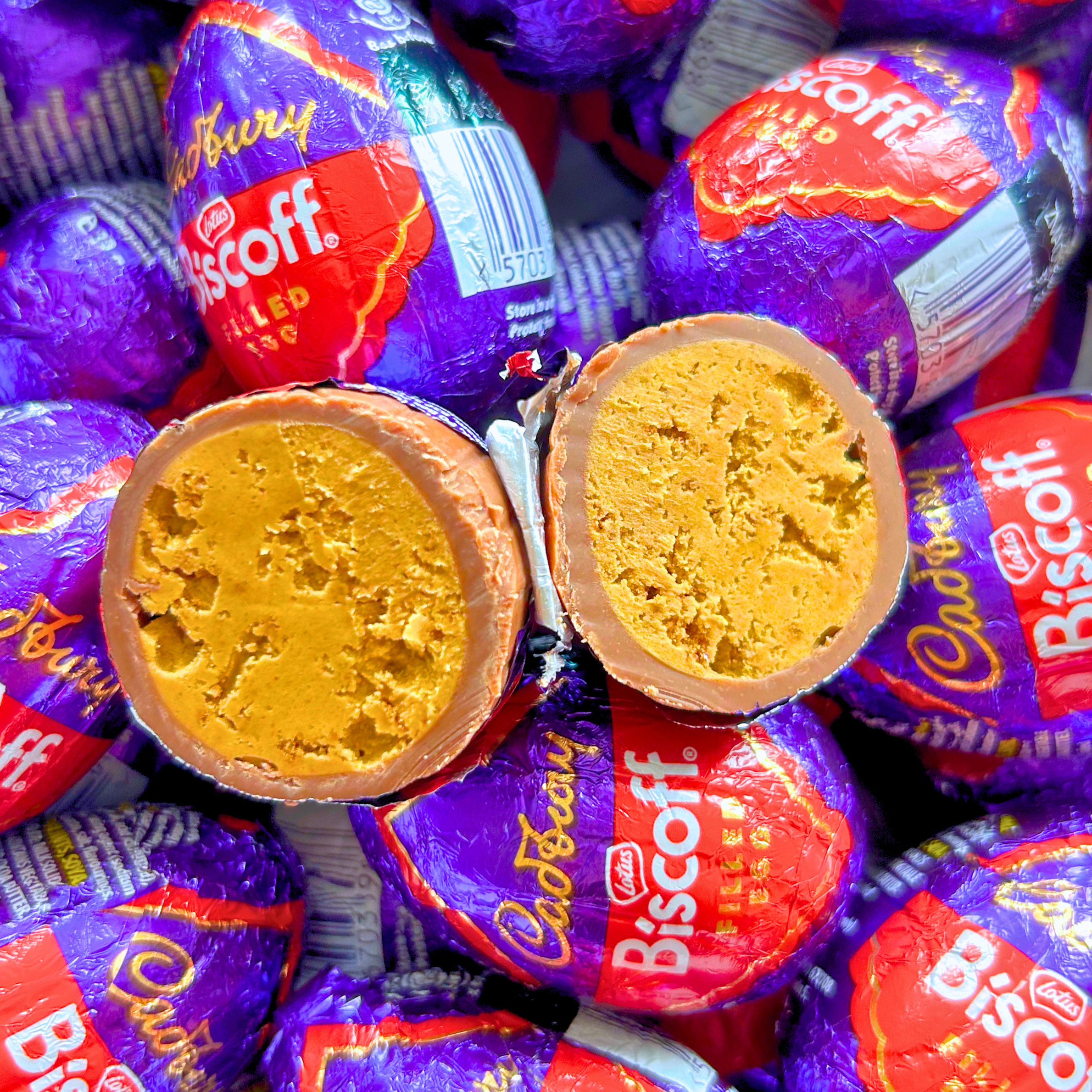 Cadbury Biscoff Filled Egg - Pik n Mix Lollies NZ