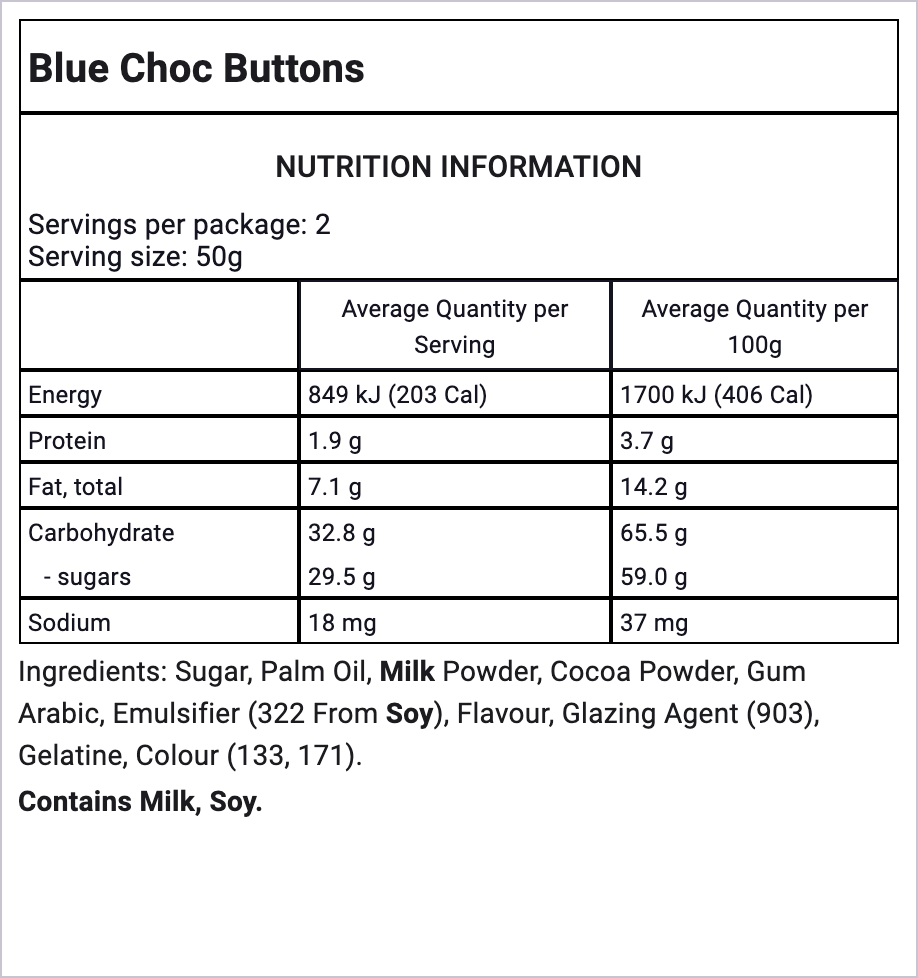 Ingredients Image