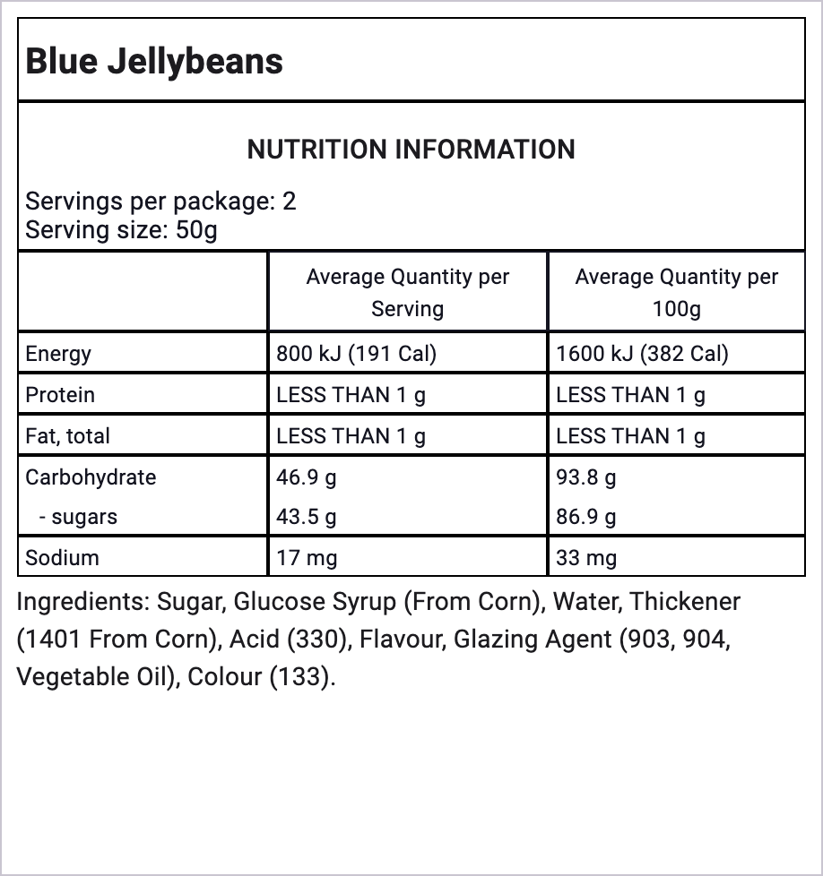 Ingredients Image