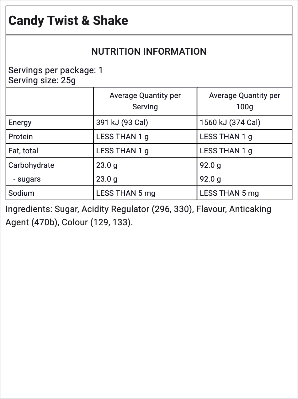Ingredients Image