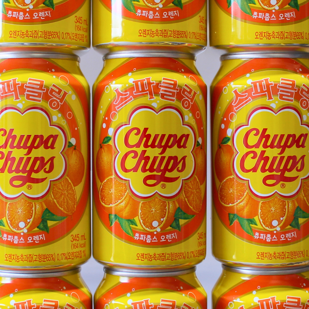 Chupa Chups Sparkling Orange - Pik n Mix Lollies NZ