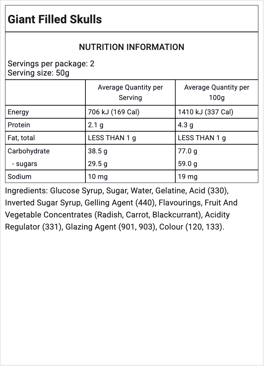Ingredients Image