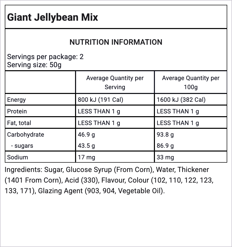 Ingredients Image