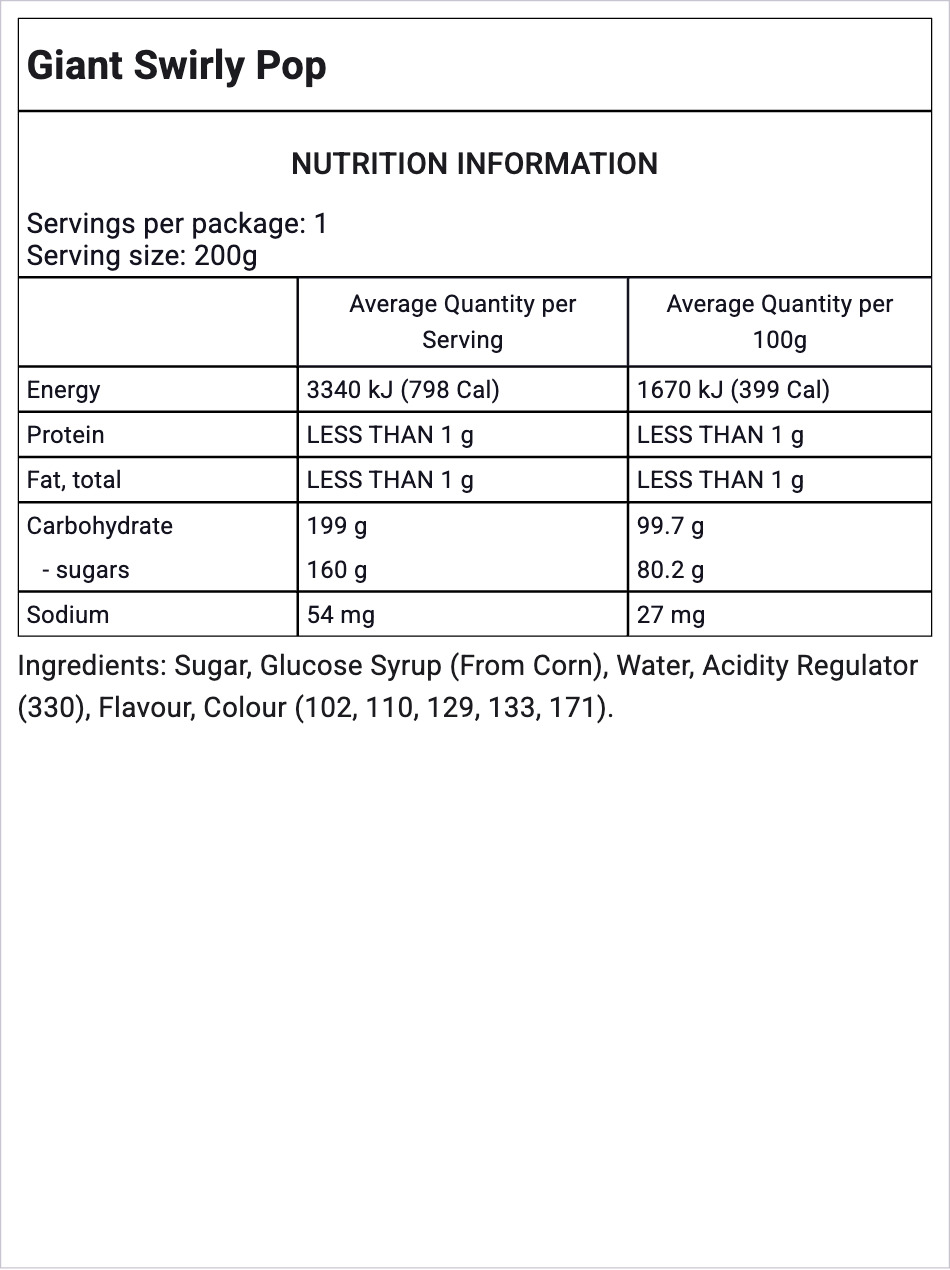 Ingredients Image