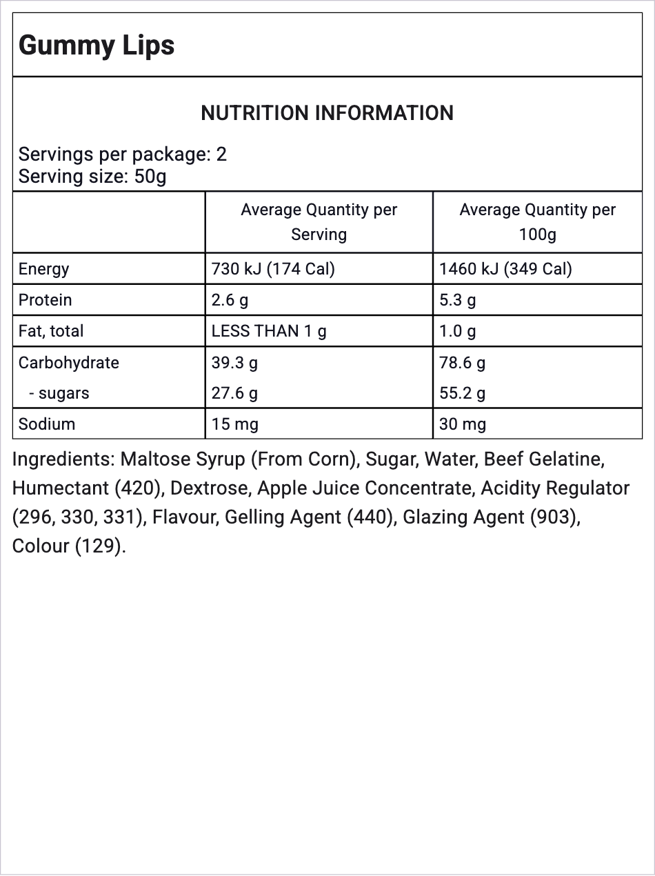Ingredients Image
