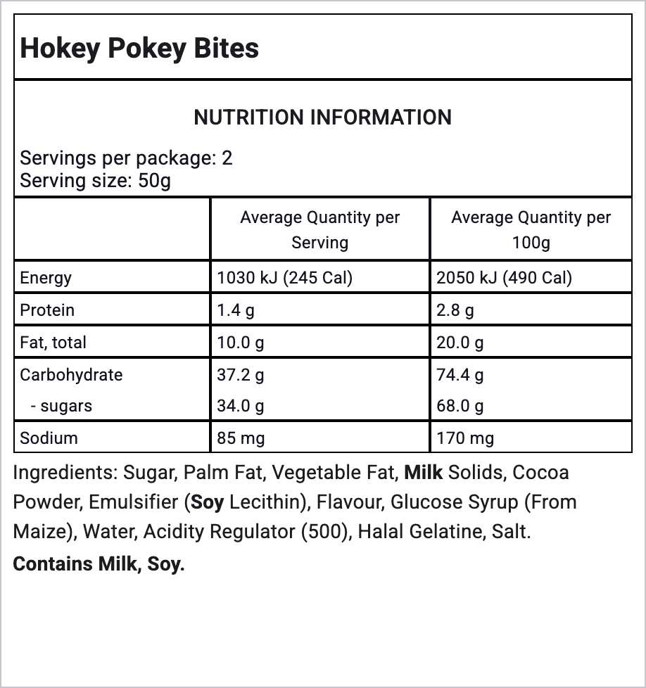 Ingredients Image