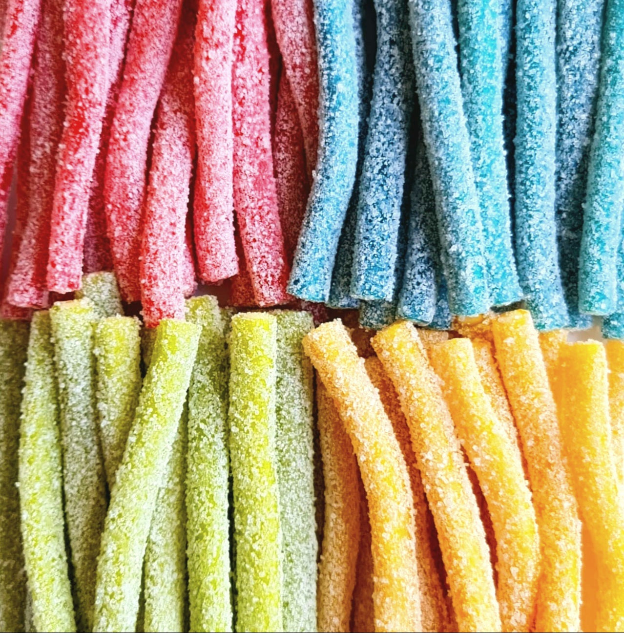 Sour Four Colour Blowpipes (Bag of 10) - Pik n Mix Lollies NZ