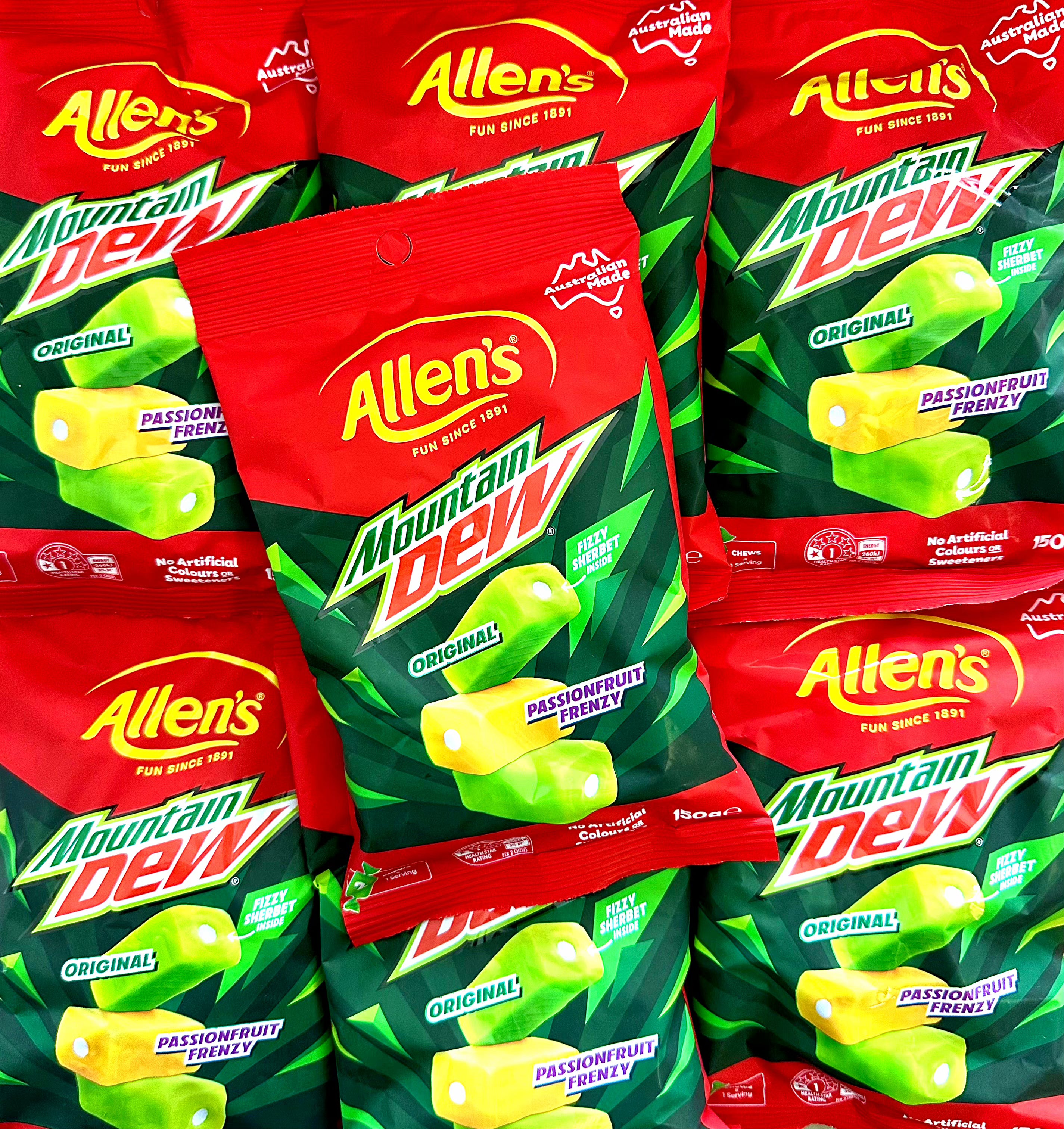 Allen's Mountain Dew Chews