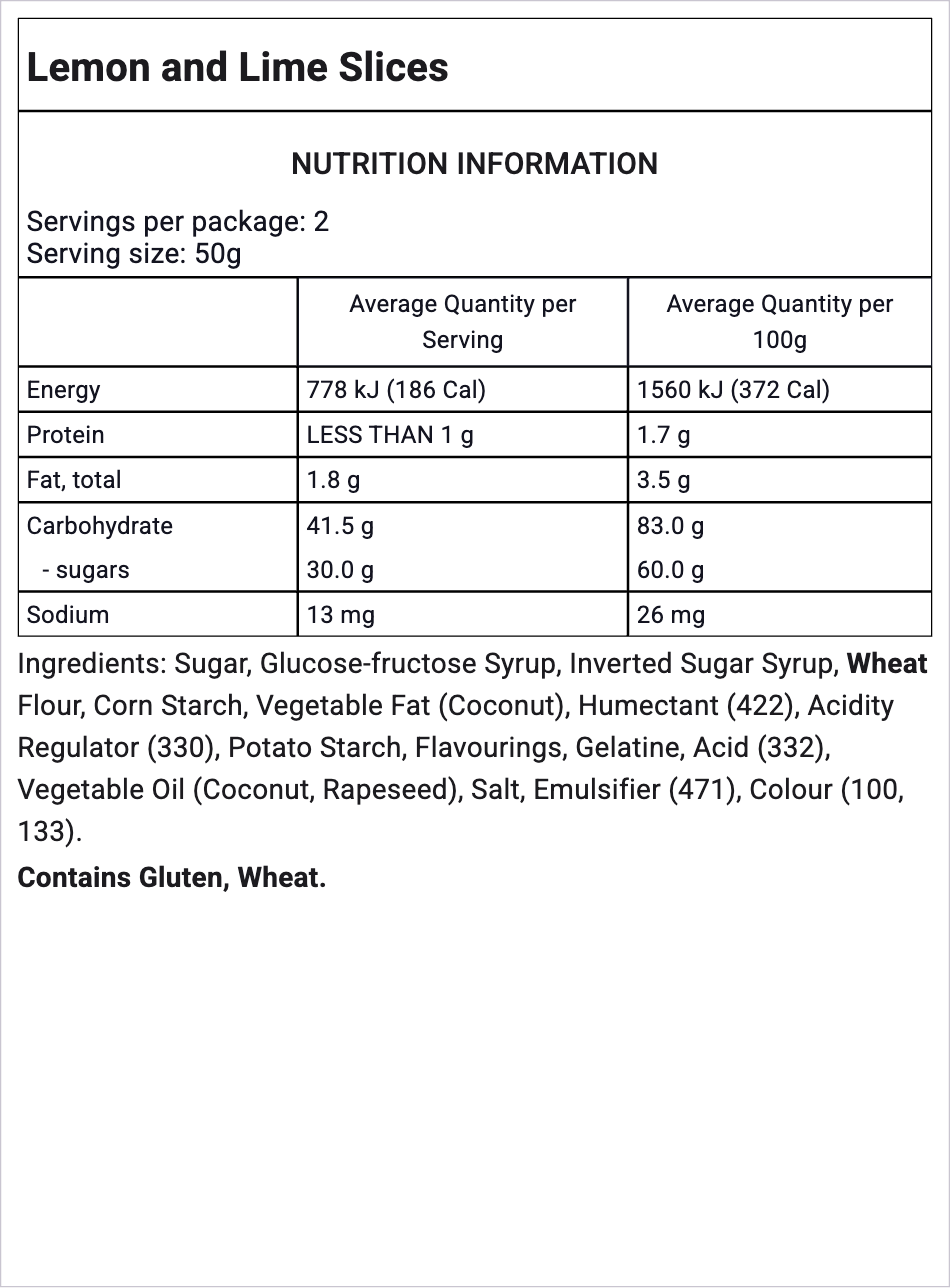 Ingredients Image