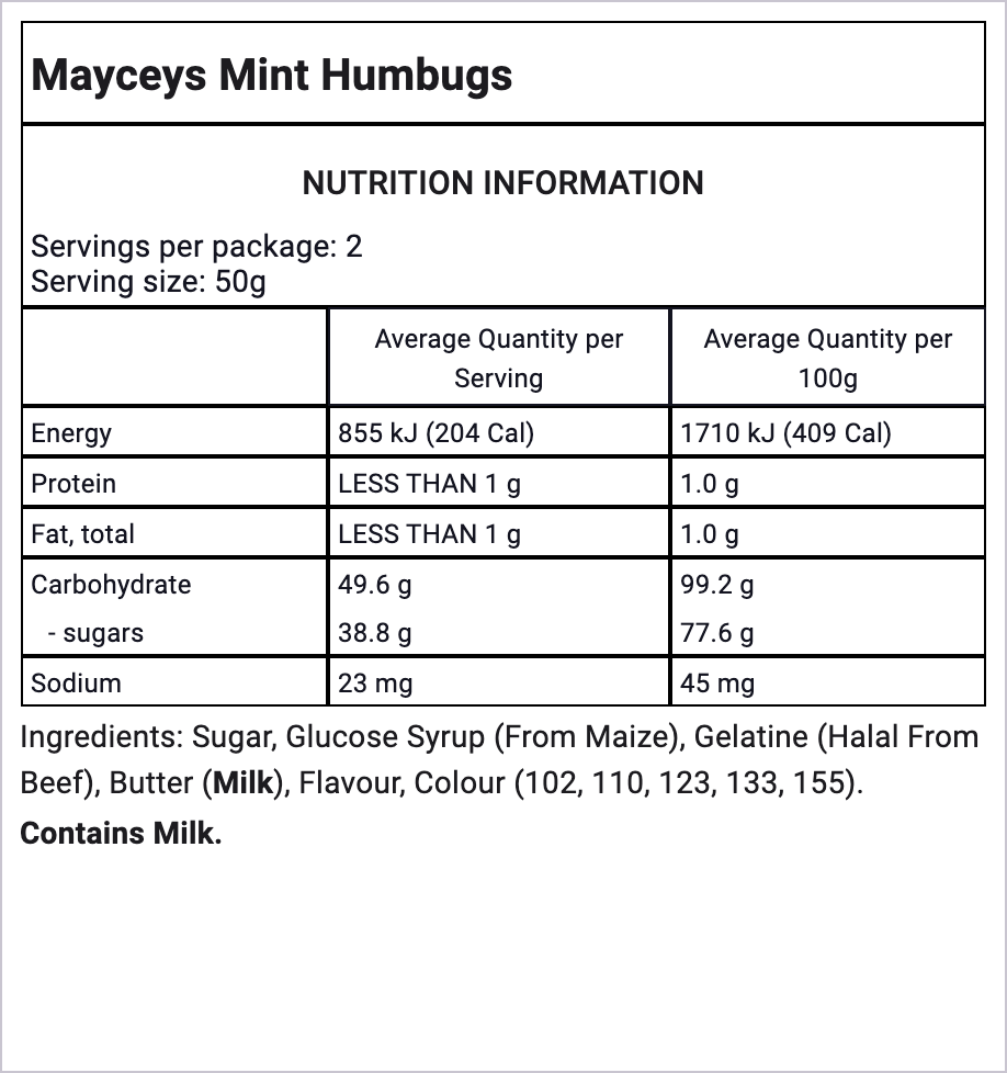 Ingredients Image