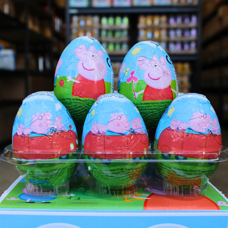 Peppa Pig Chocolate Surprise Egg - Pik n Mix Lollies NZ