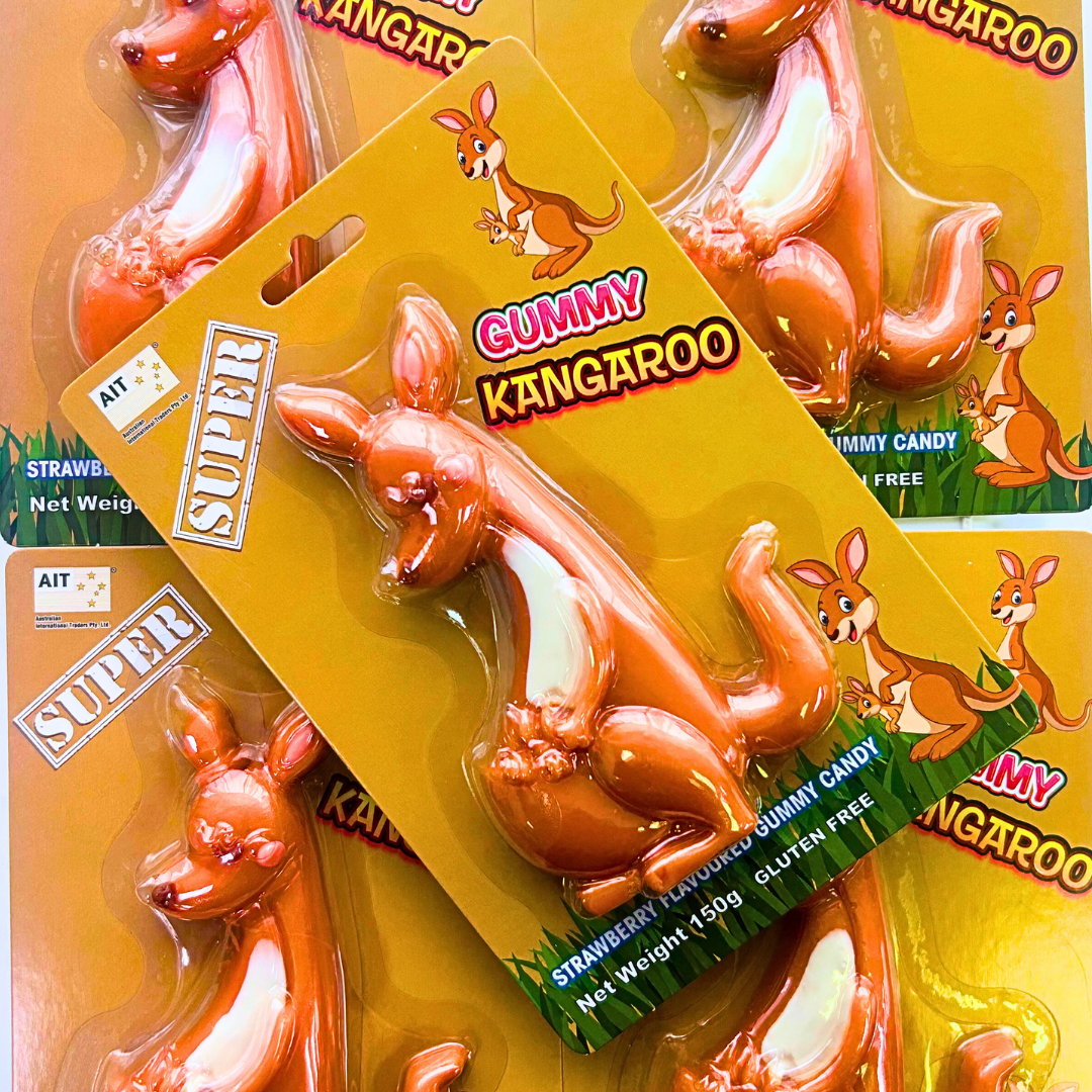 Super Gummy Kangaroo - Pik n Mix Lollies NZ