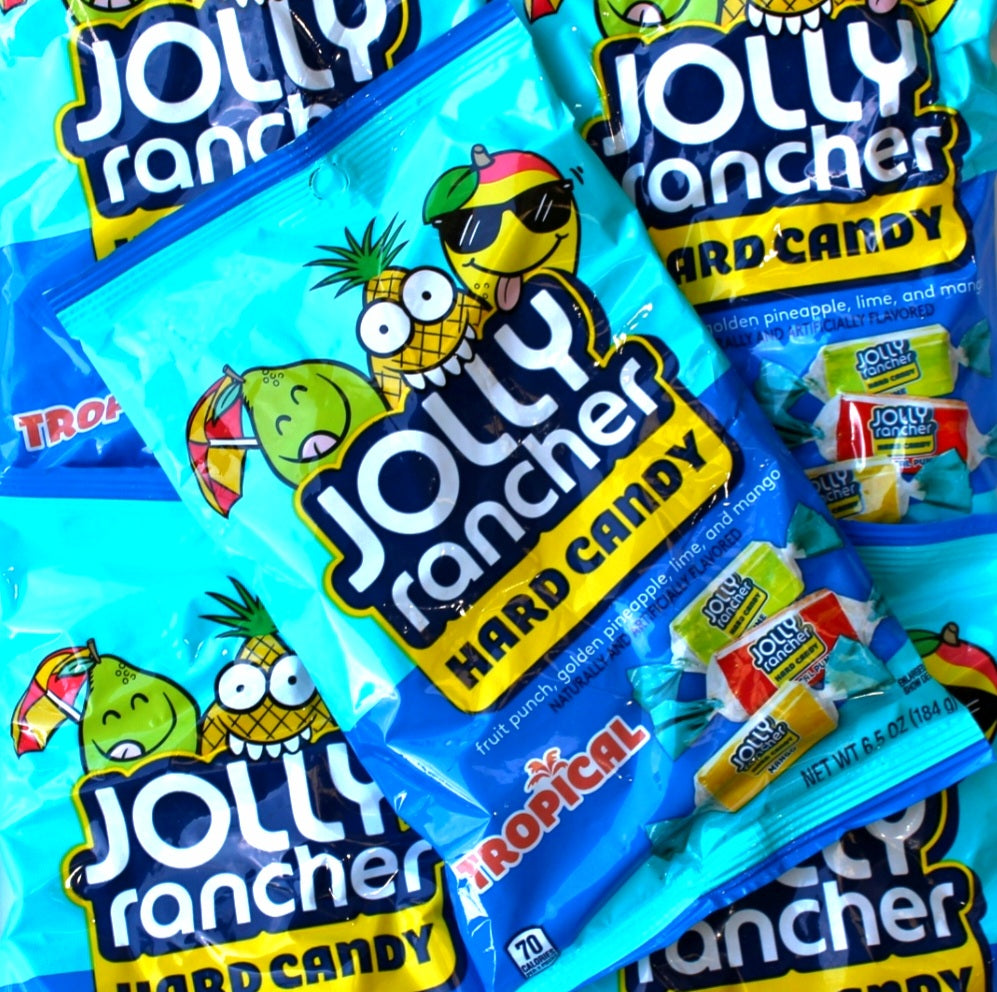 Jolly Ranchers Hard Candy - Tropical - Pik n Mix Lollies NZ