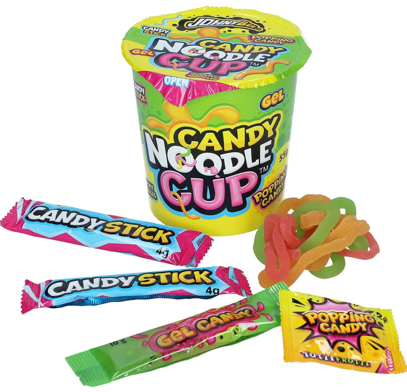 Johny Bee Sour Noodle Cups