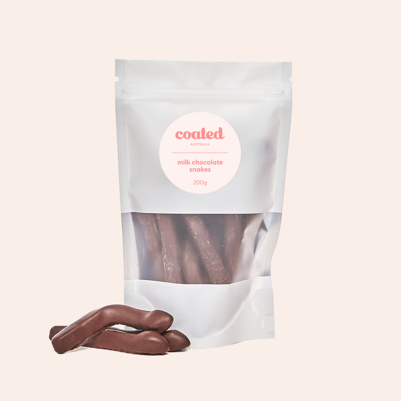 Milk Chocolate Snakes - Pik n Mix Lollies NZ