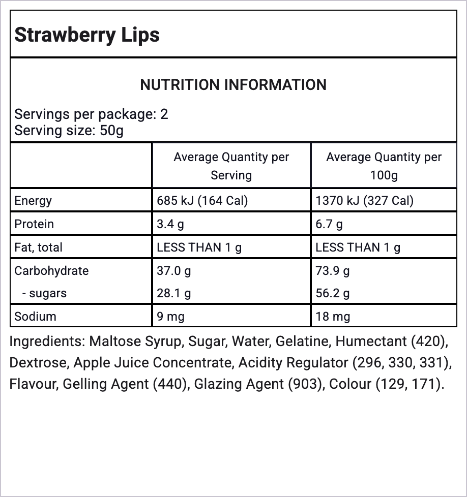 Ingredients Image