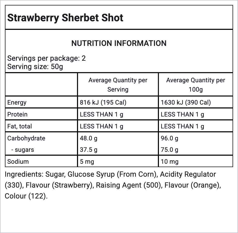 Ingredients Image