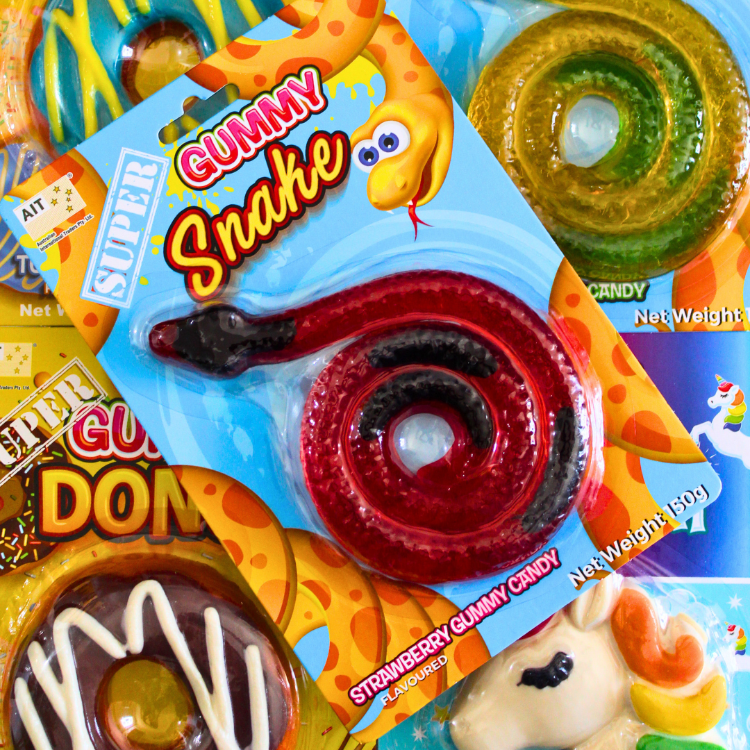 Super Gummy Snake - Pik n Mix Lollies NZ