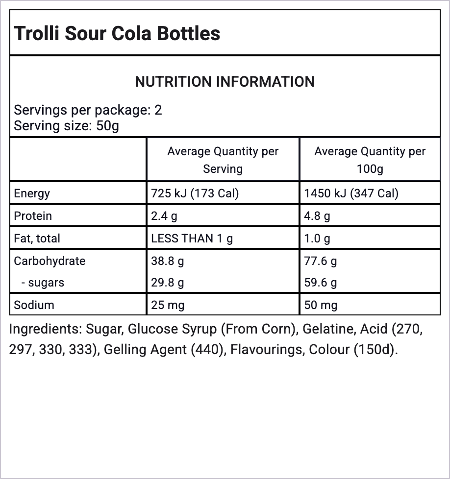 Ingredients Image