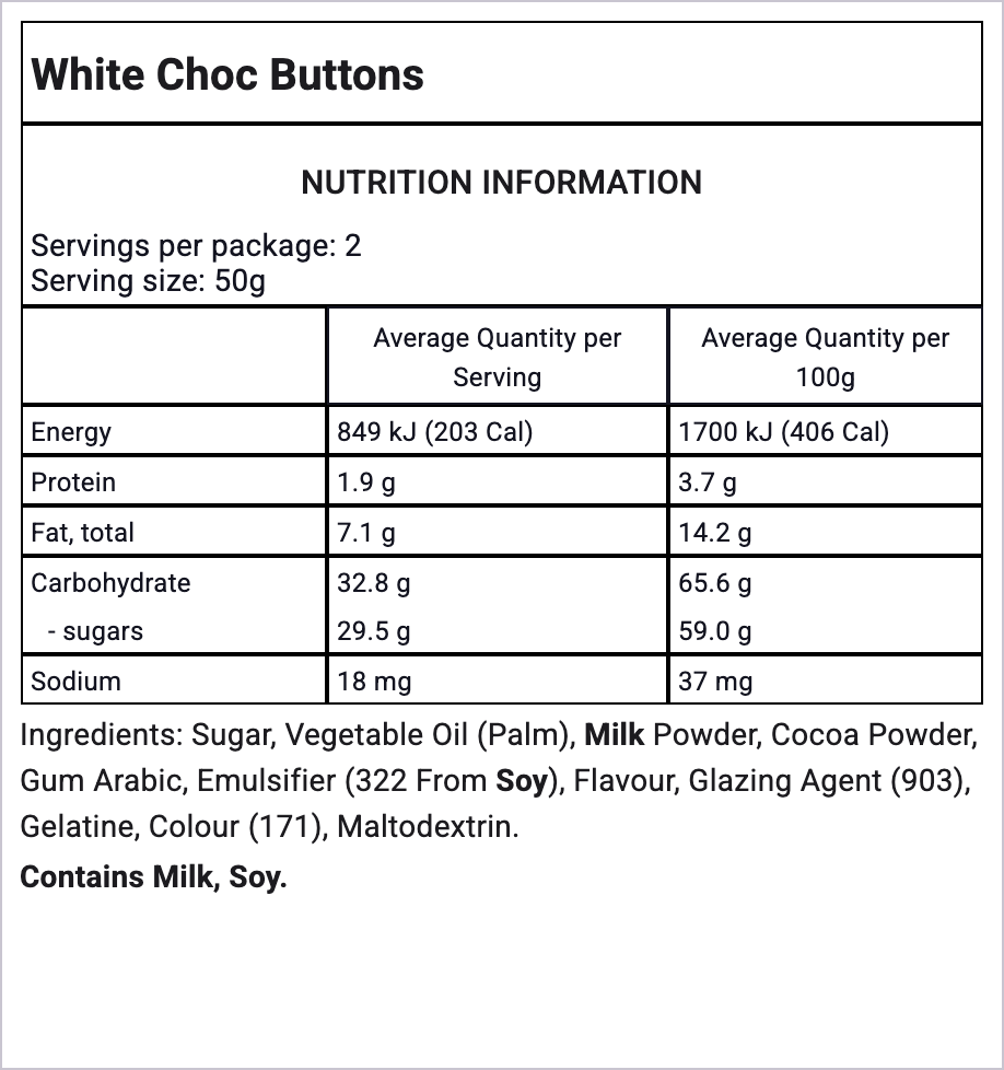 Ingredients Image