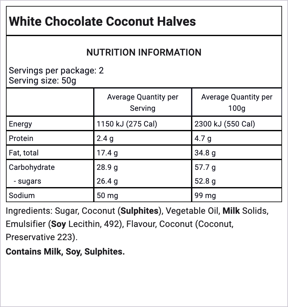 Ingredients Image