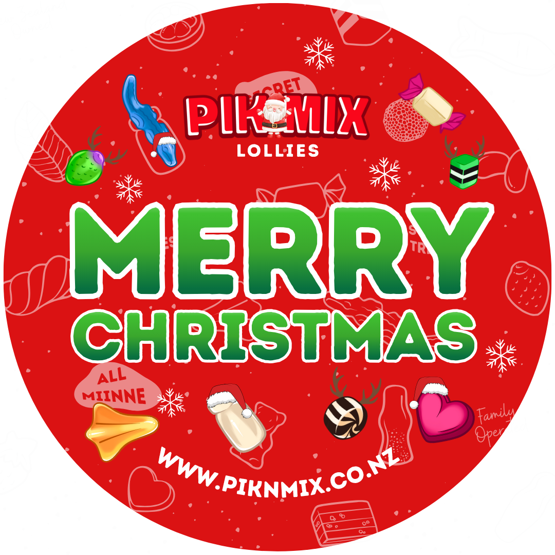 Merry Christmas Lolly Bucket