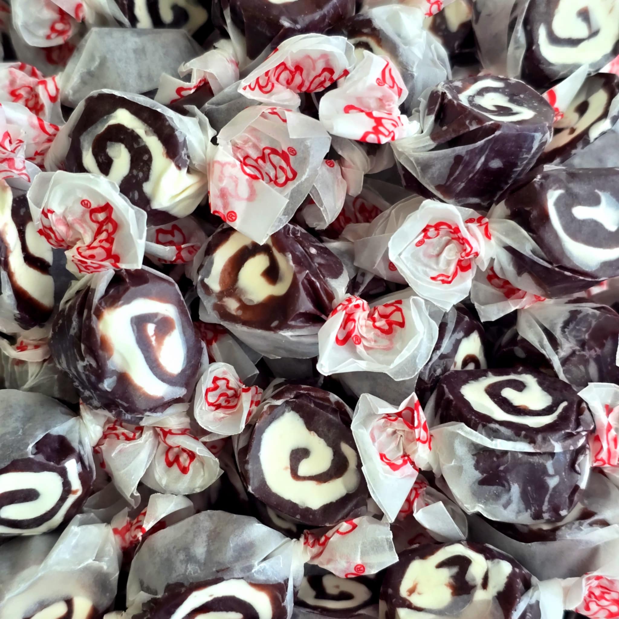 Licorice Swirls Salt Water Taffy