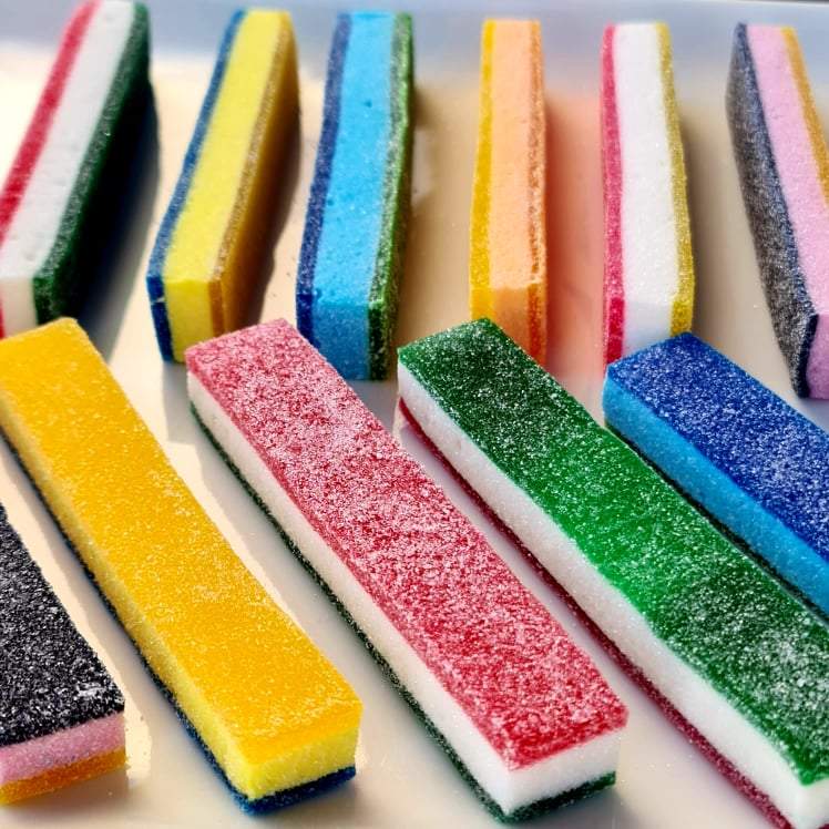 Rainbow Bars - Pik n Mix Lollies NZ