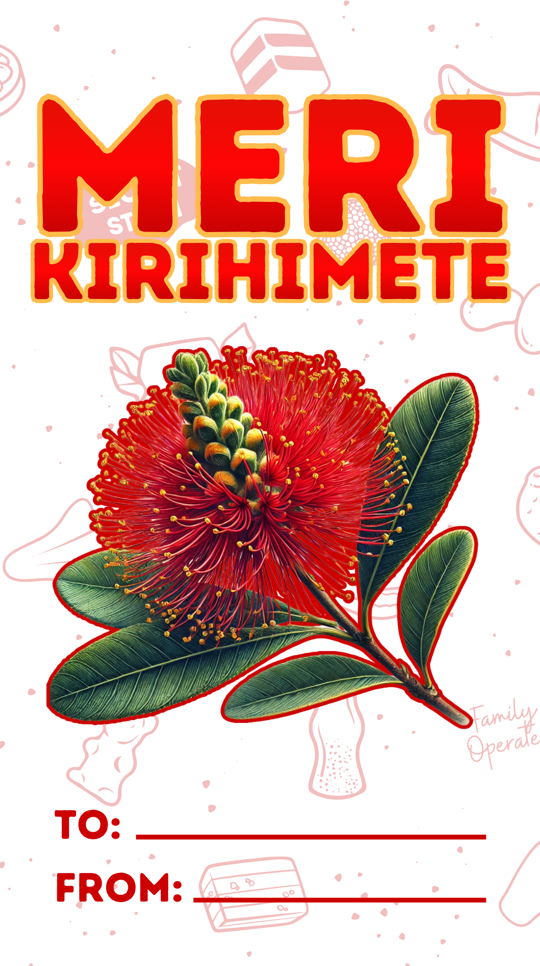 Meri Kirihimete Lolly Bag