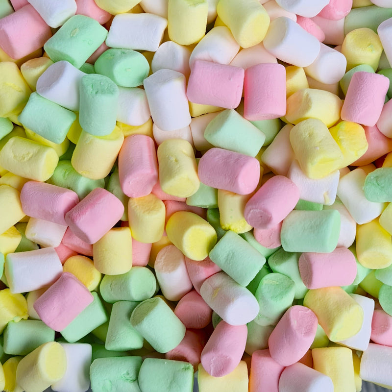 Mini Rainbow Marshmallows - Pik n Mix Lollies NZ
