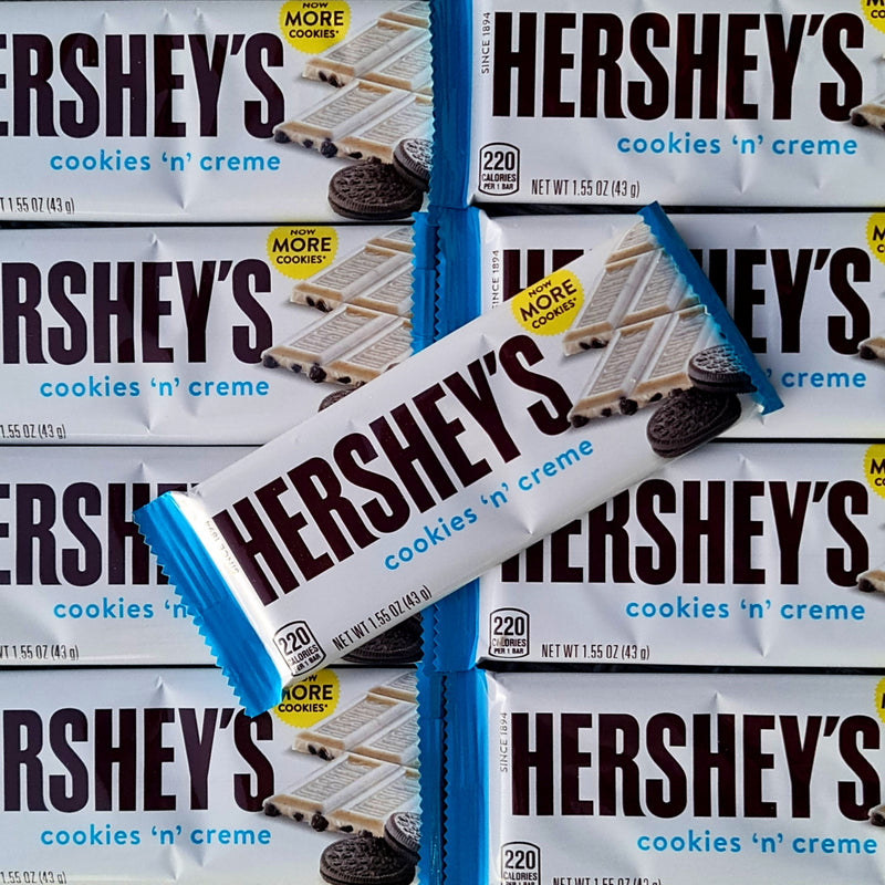Hershey's Cookies n Creme Bar - Pik n Mix Lollies NZ
