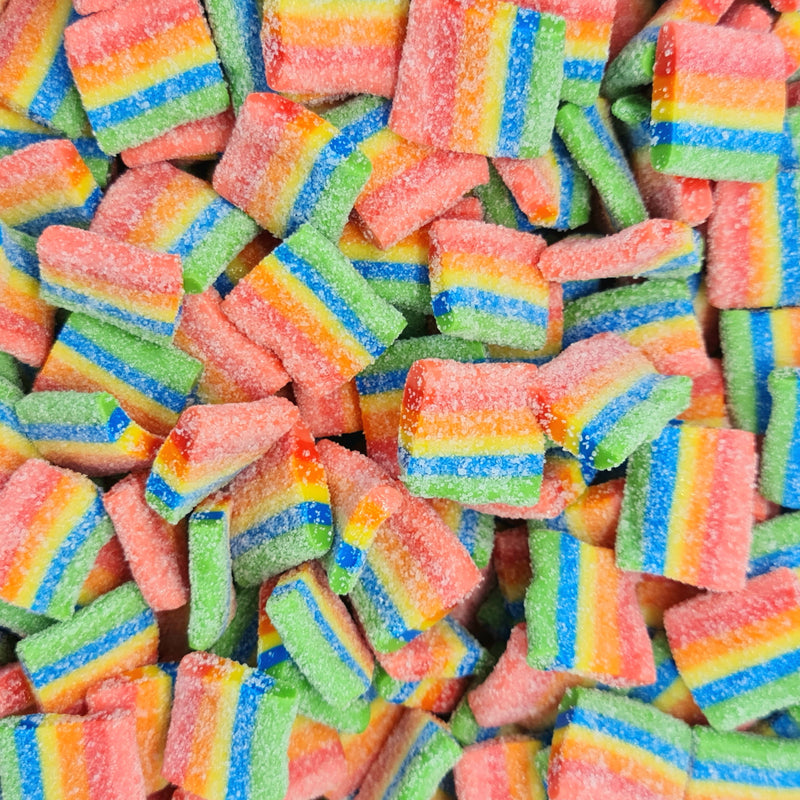 Rainbow Belt Bites - Pik n Mix Lollies NZ