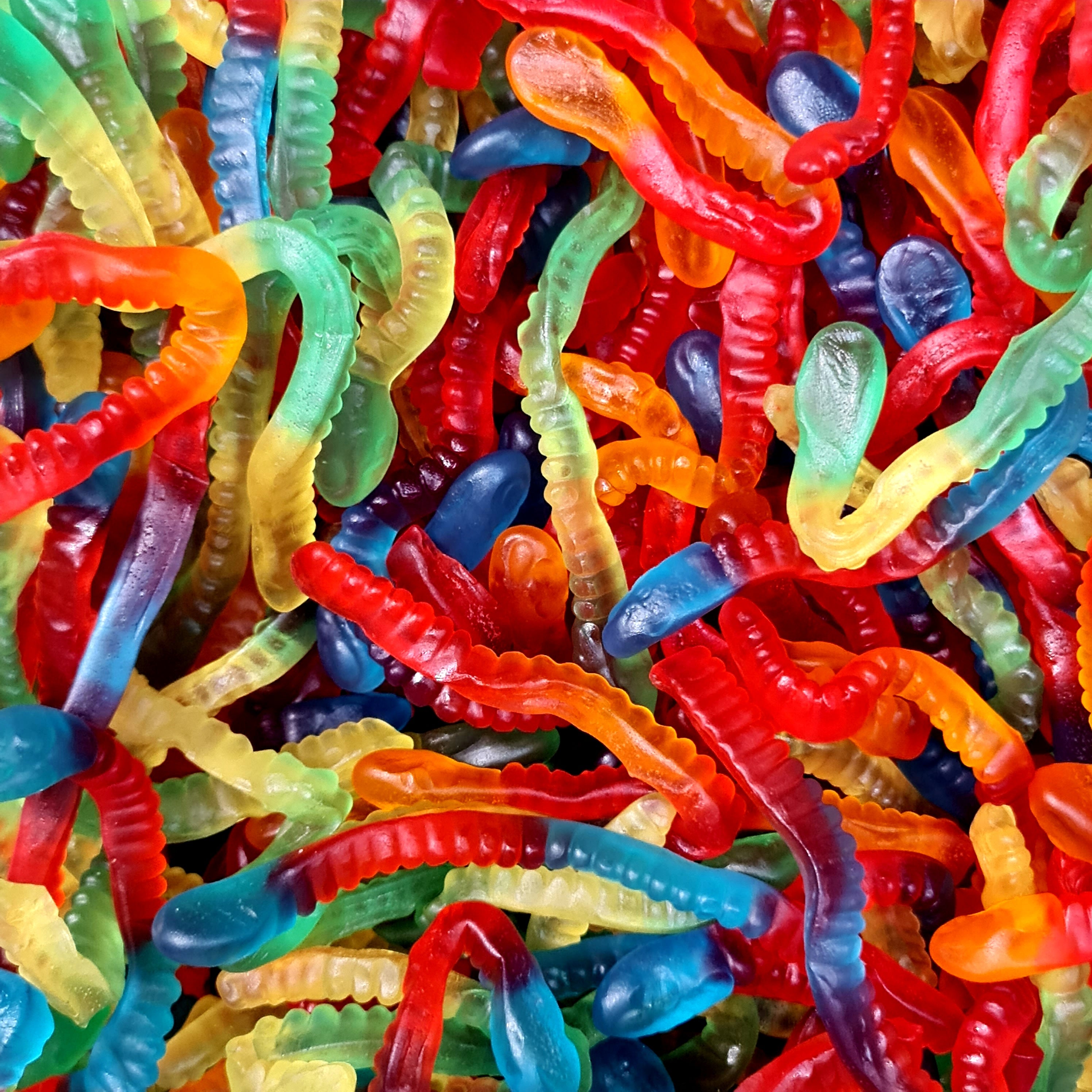 Gummy Worms - Pik n Mix Lollies NZ