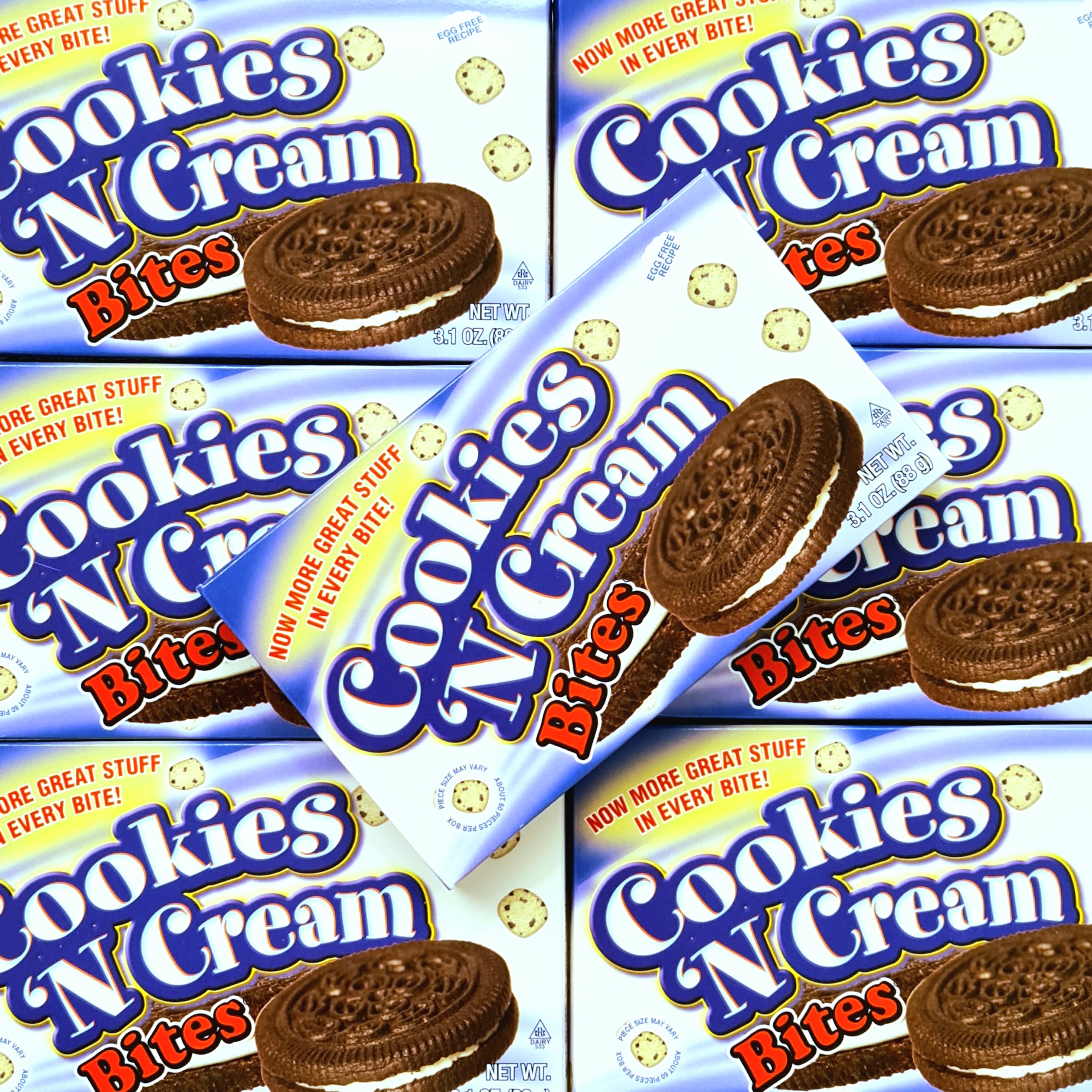 Cookies n Cream Bites - Pik n Mix Lollies NZ