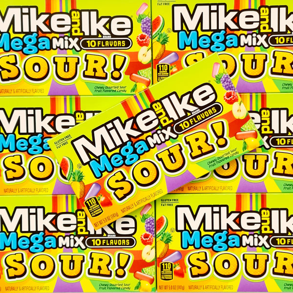 Mike & Ike Mega Mix Sour - Pik n Mix Lollies NZ