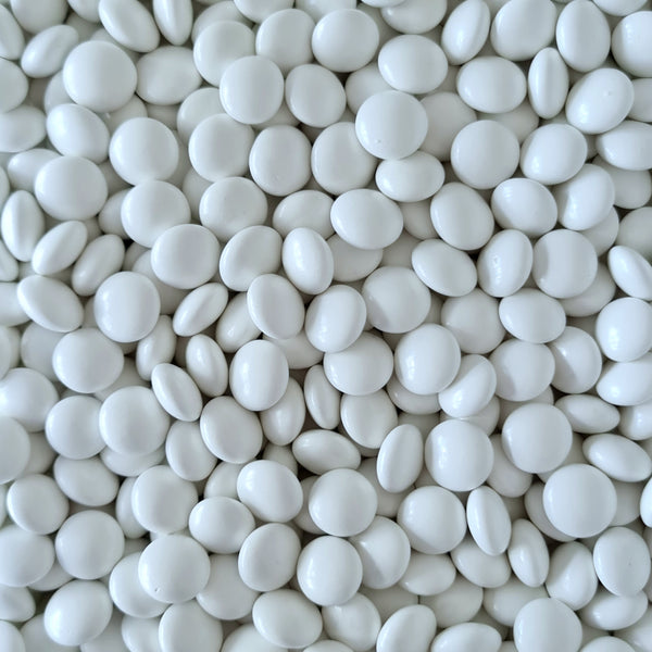 White Choc Buttons - Pik n Mix Lollies NZ