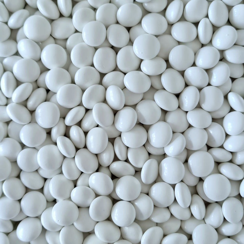 White Choc Buttons - Pik n Mix Lollies NZ