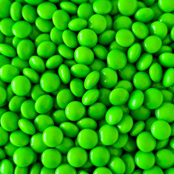Green Choc Buttons - Pik n Mix Lollies NZ