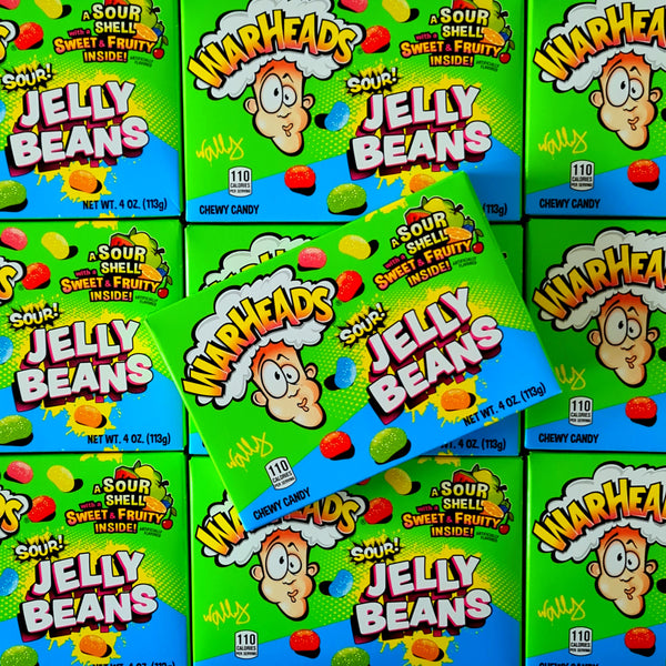 Warheads Sour Jellybeans - Pik n Mix Lollies NZ