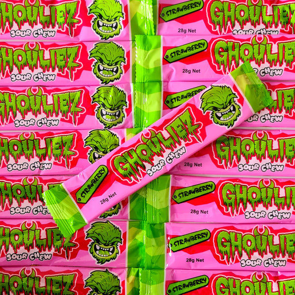 Ghouliez Chew Bar - Strawberry - Pik n Mix Lollies NZ