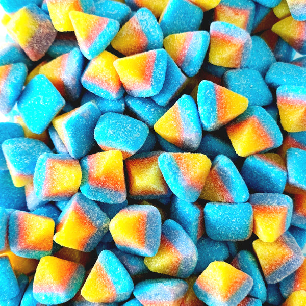 Blue Sour Pyramids - Pik n Mix Lollies NZ
