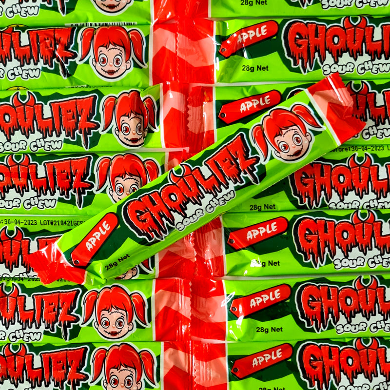 Ghouliez Chew Bar - Apple - Pik n Mix Lollies NZ